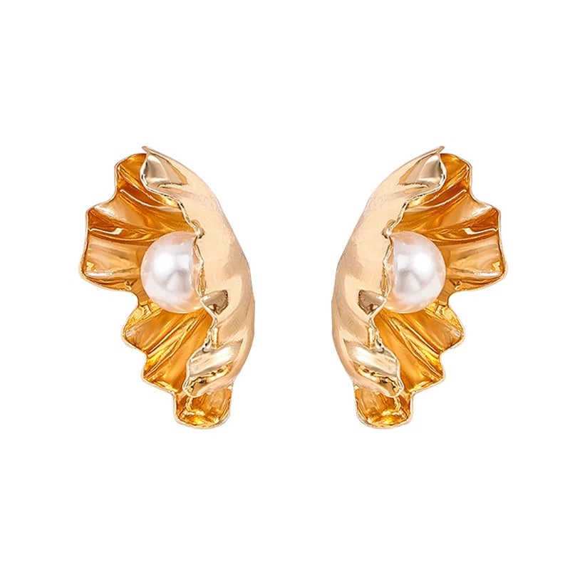 Shell Imitation Pearl örhänge