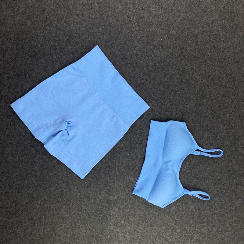 Seamless Yoga Set Träningsset
