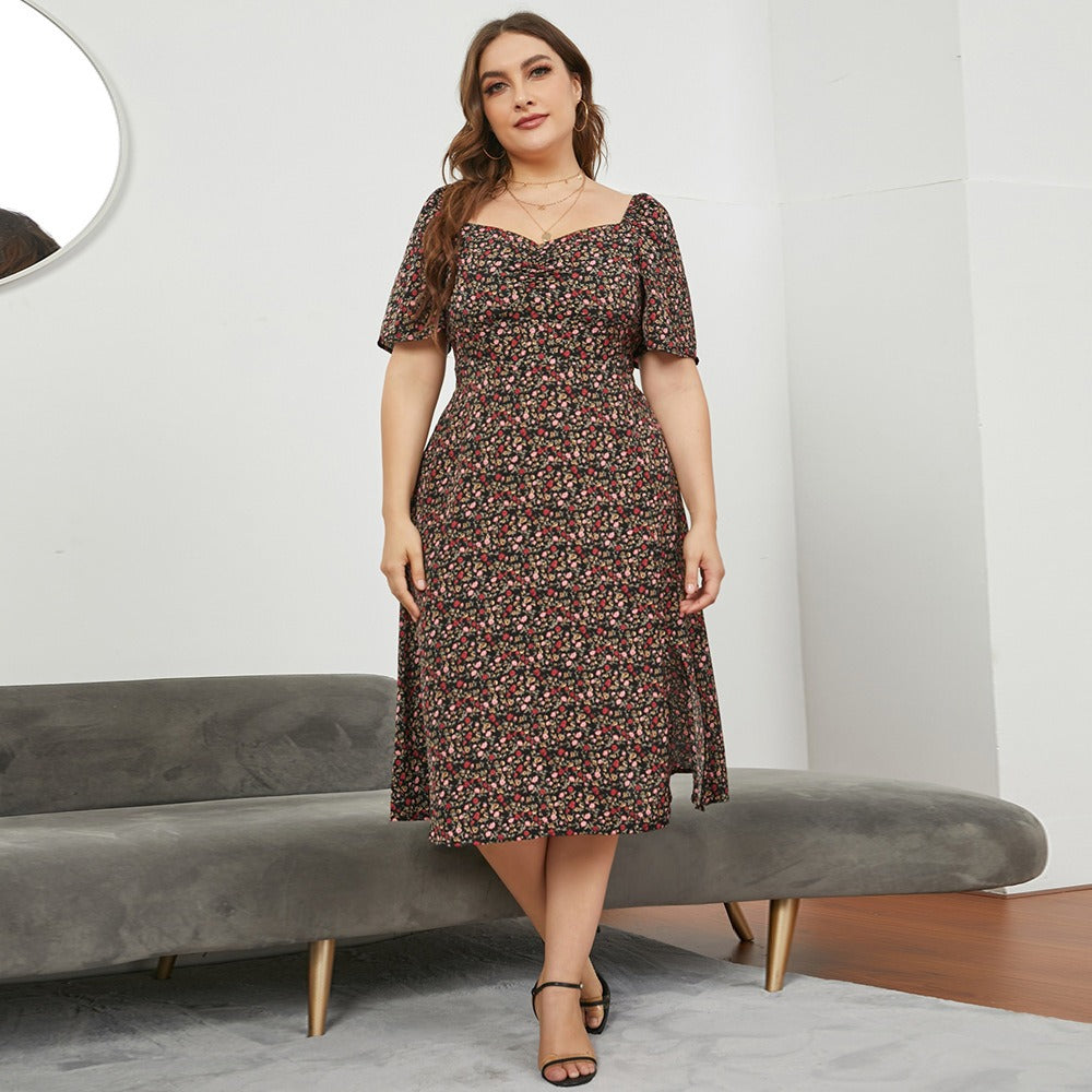 Plus size summer dress