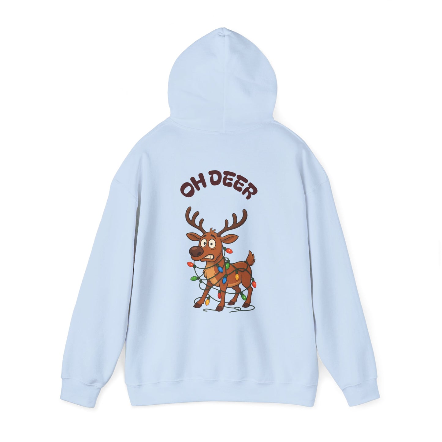 Hus41 Unisex Sweatshirt Hoodie - OH DEER Jultröja