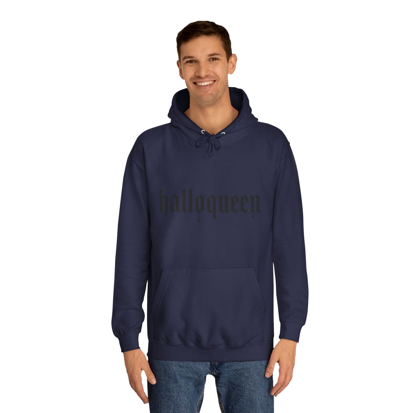Hus41 College Hoodie – Spooky Season Halloqueen