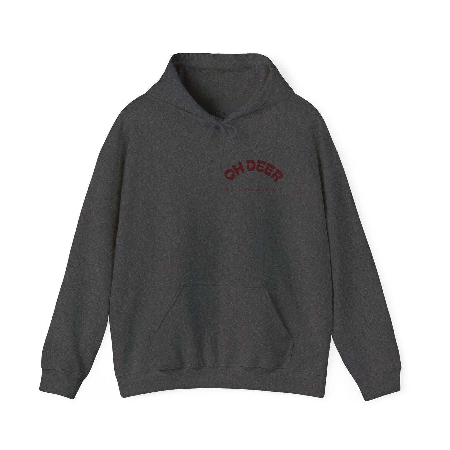 Hus41 Unisex Sweatshirt Hoodie - OH DEER Jultröja