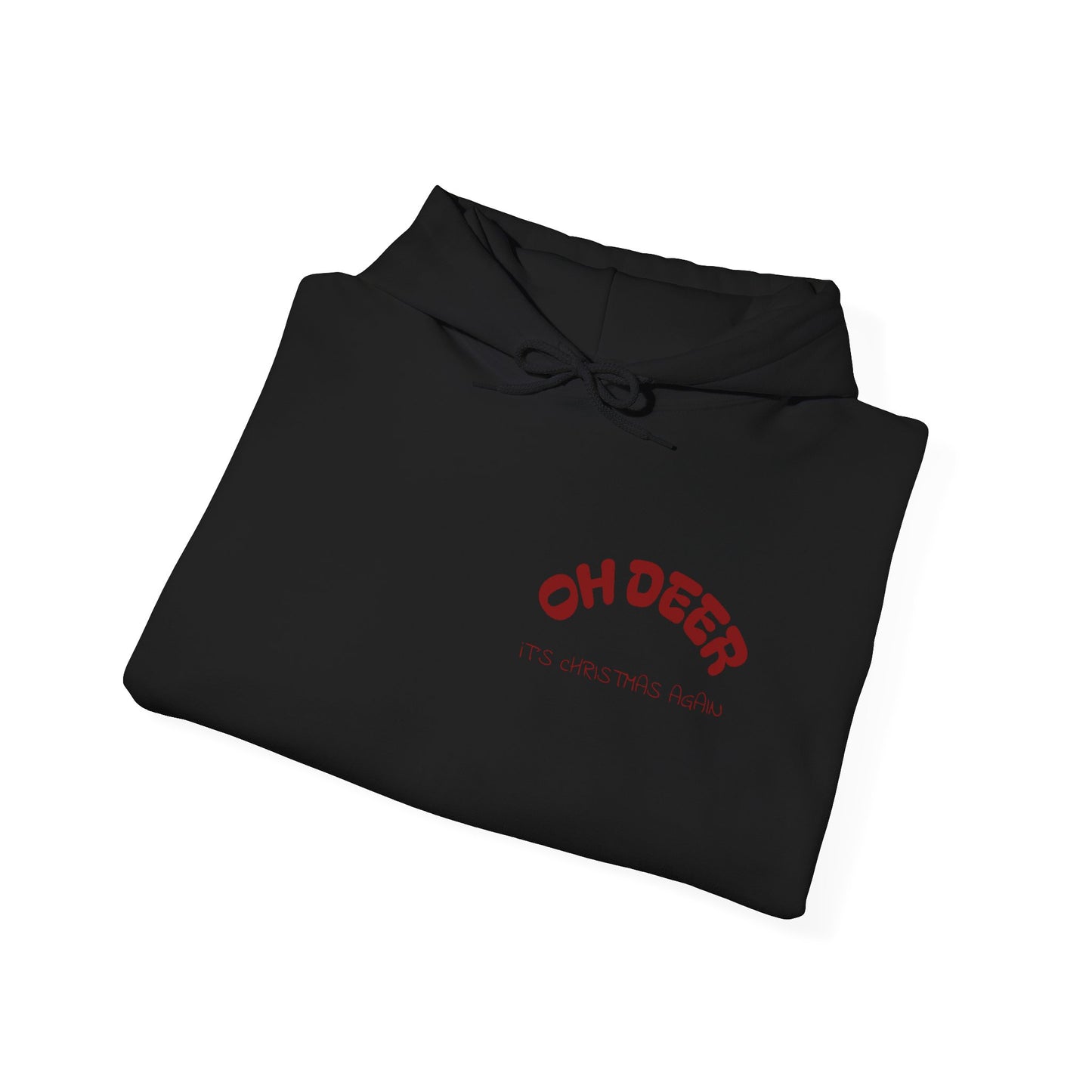 Hus41 Unisex Sweatshirt Hoodie - OH DEER Jultröja