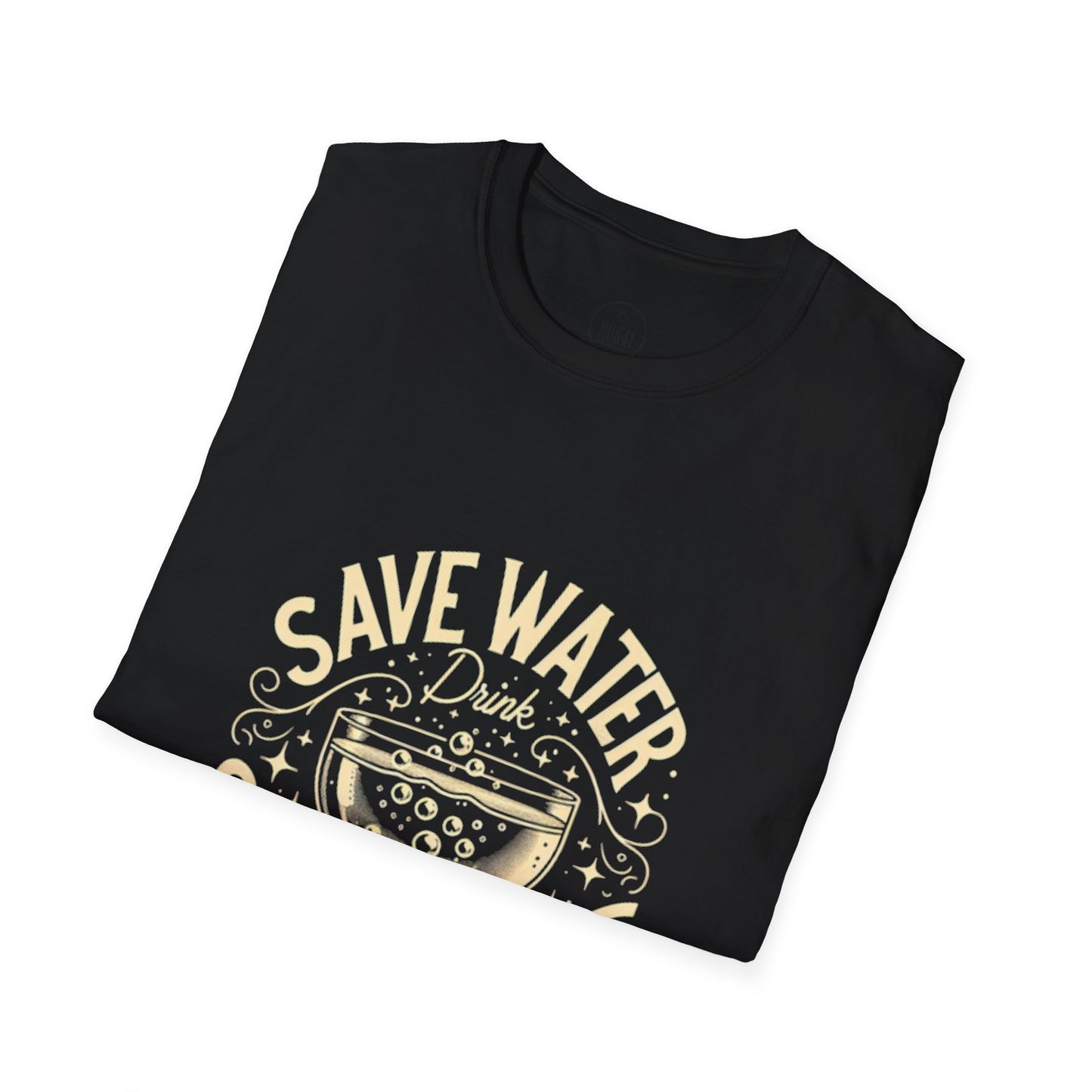 Hus42 T-shirt - Champagne Lover