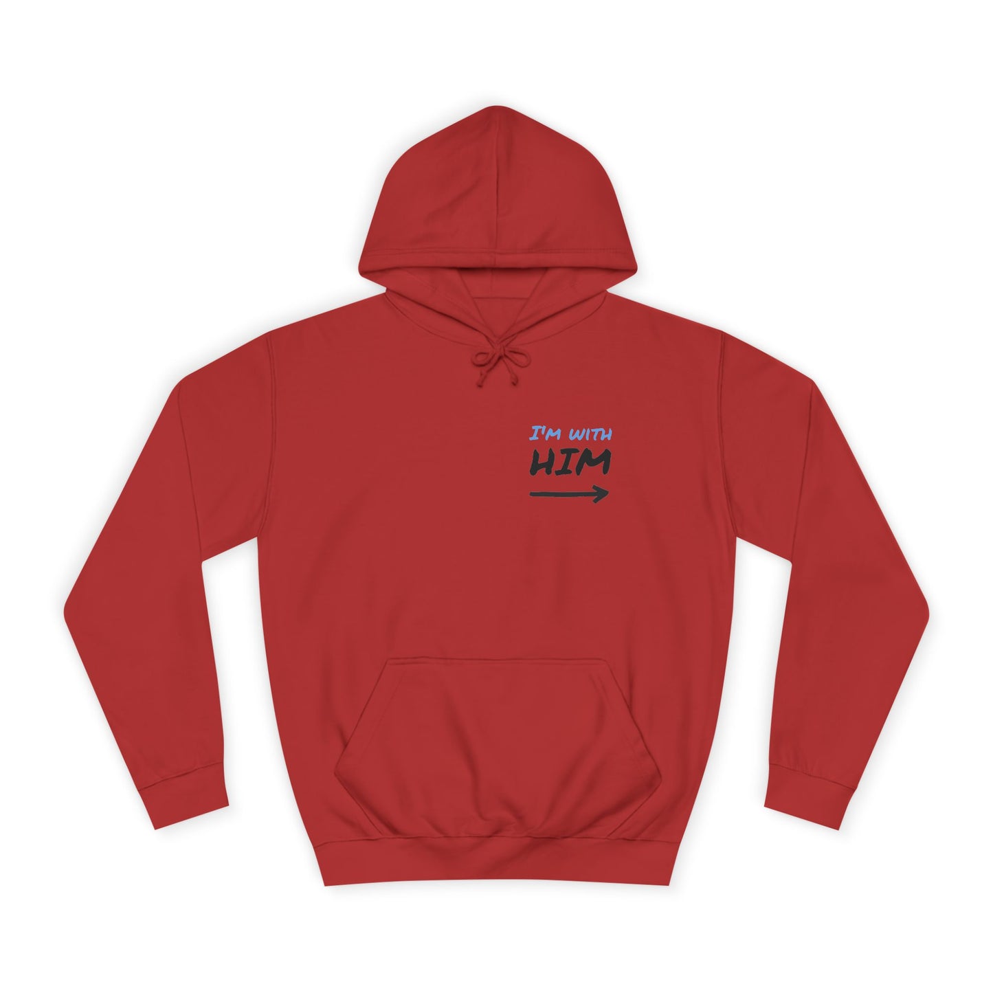 Hus41 College Hoodie - Love you with all my butt