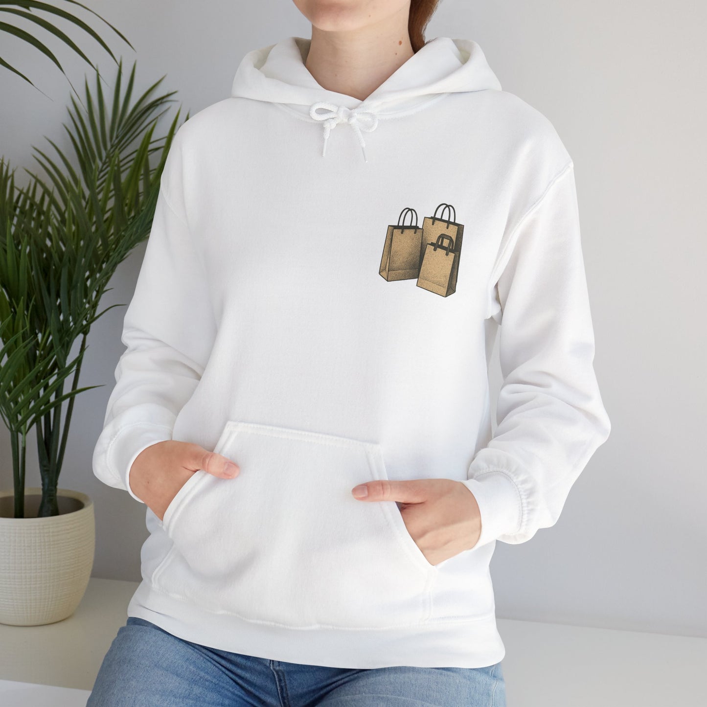 Hus41 Unisex Sweatshirt Hoodie - Shopping is my therapy