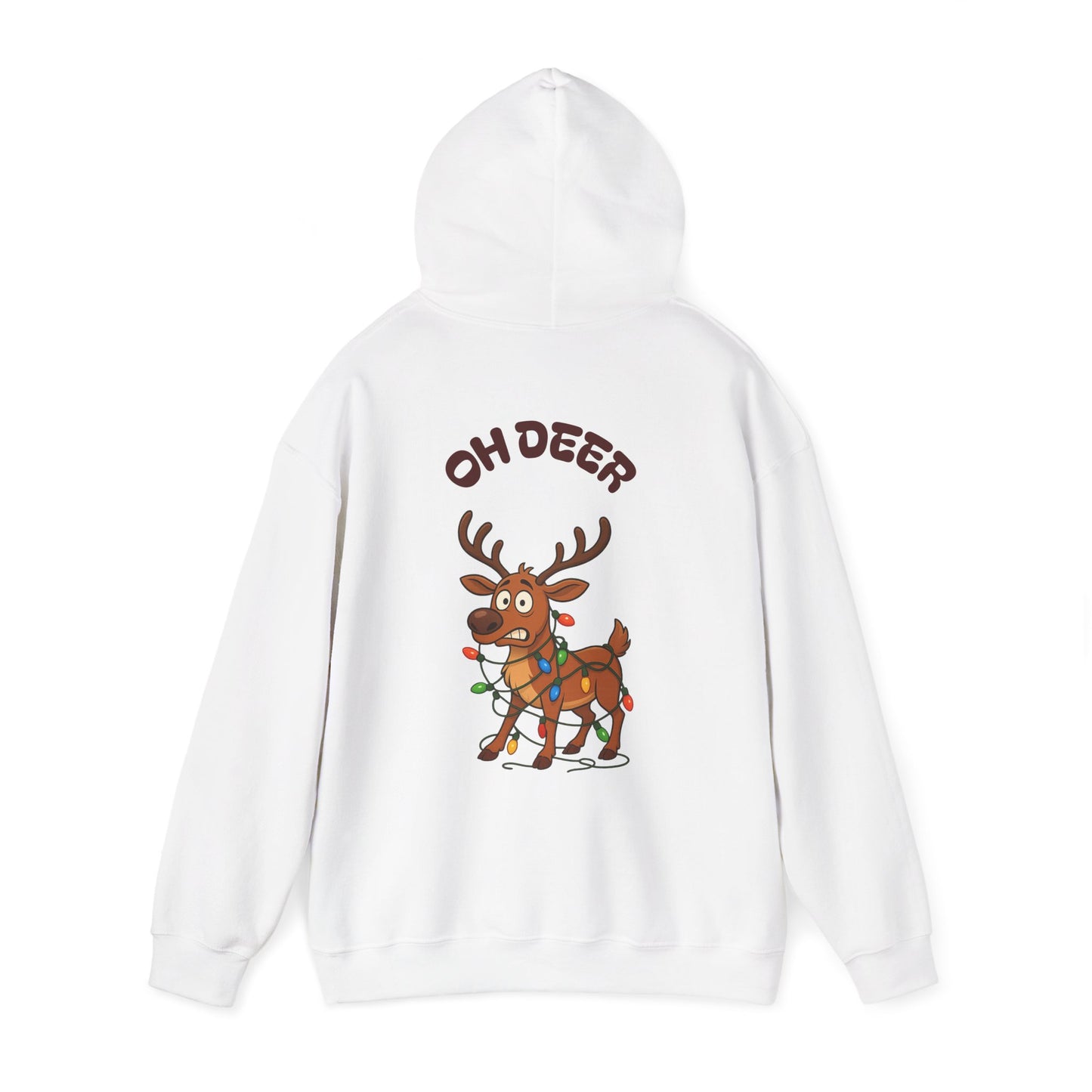 Hus41 Unisex Sweatshirt Hoodie - OH DEER Jultröja