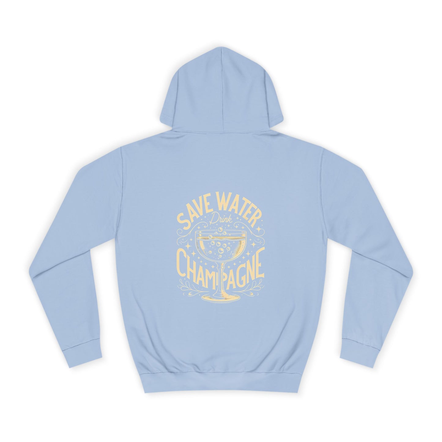 Unisex College Hoodie - Champagne Lover