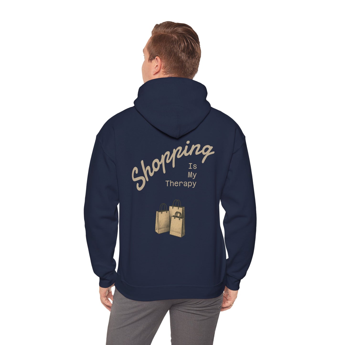 Hus41 Unisex Sweatshirt Hoodie - Shopping is my therapy