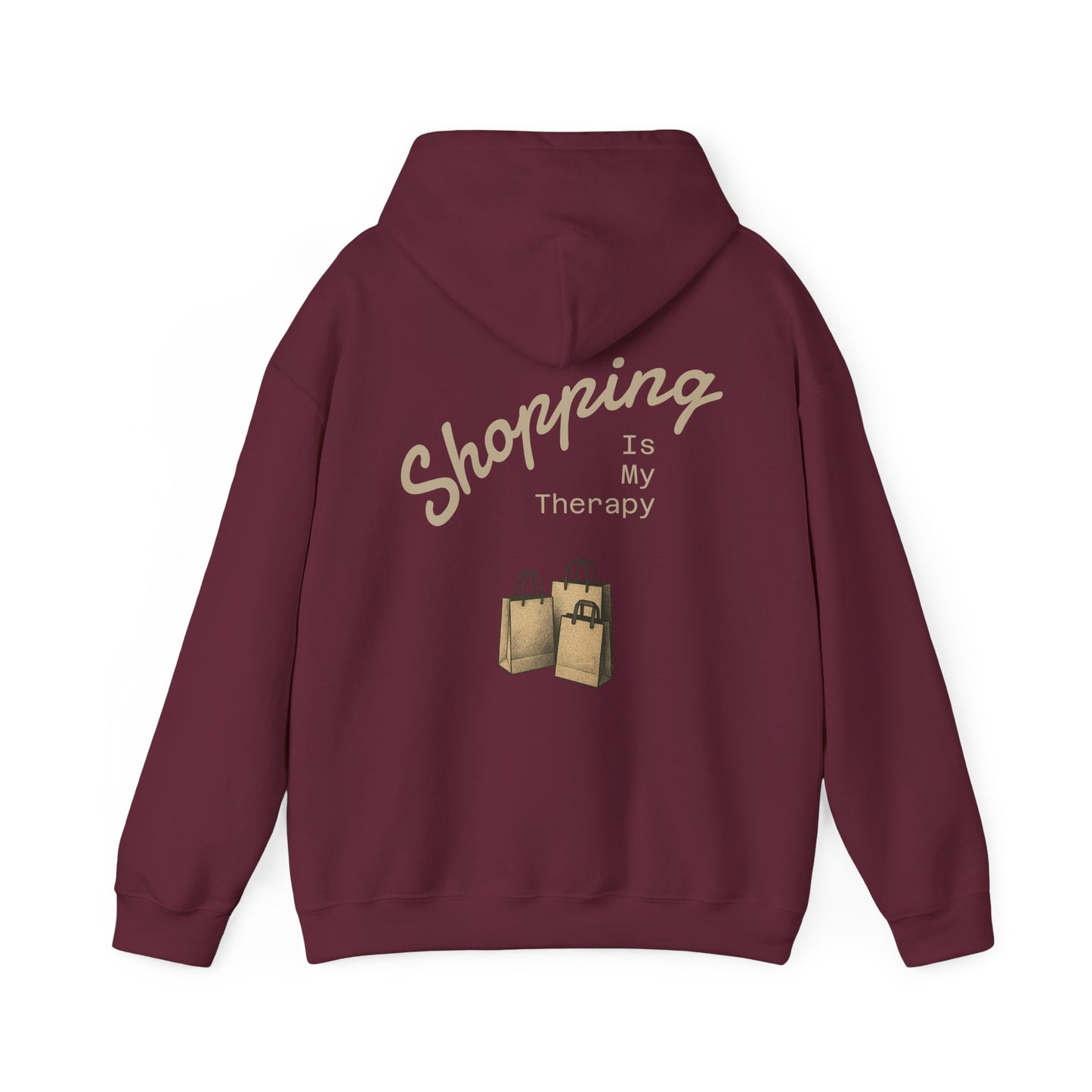 Hus41 Unisex Sweatshirt Hoodie - Shopping is my therapy