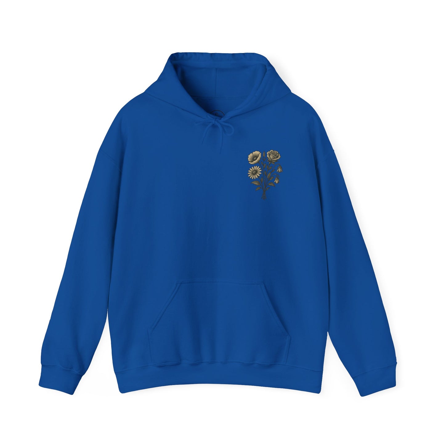 Hus41 Unisex Sweatshirt Hoodie - Flowers are my therapy