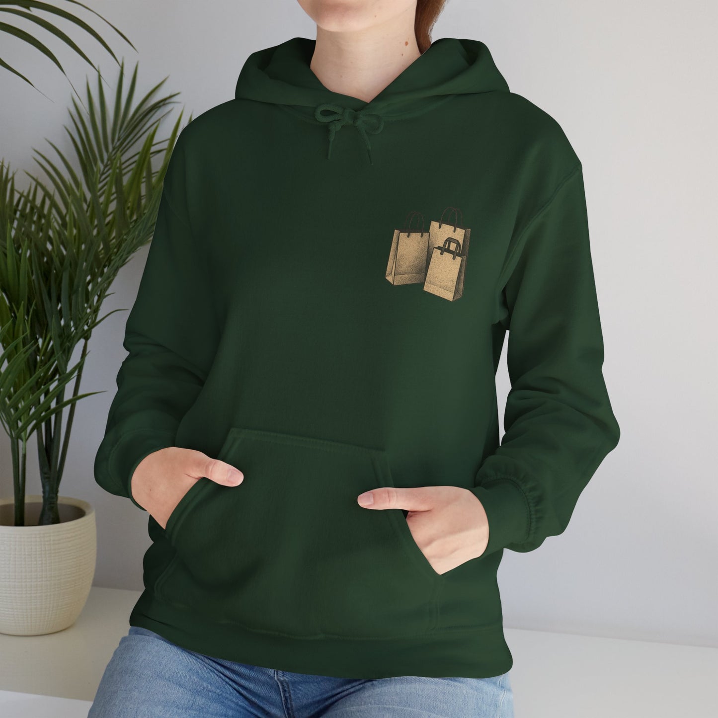 Hus41 Unisex Sweatshirt Hoodie - Shopping is my therapy
