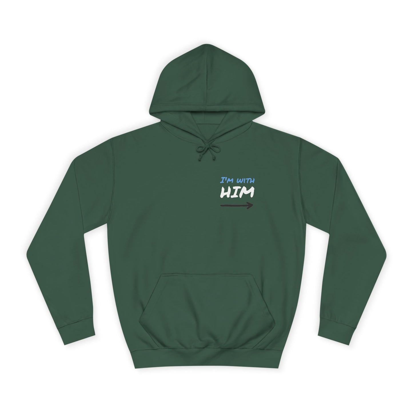 Hus41 College Hoodie - Love you with all my butt