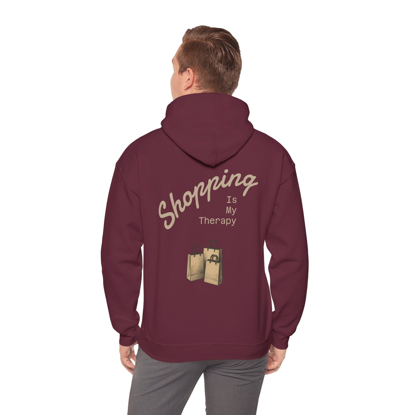 Hus41 Unisex Sweatshirt Hoodie - Shopping is my therapy