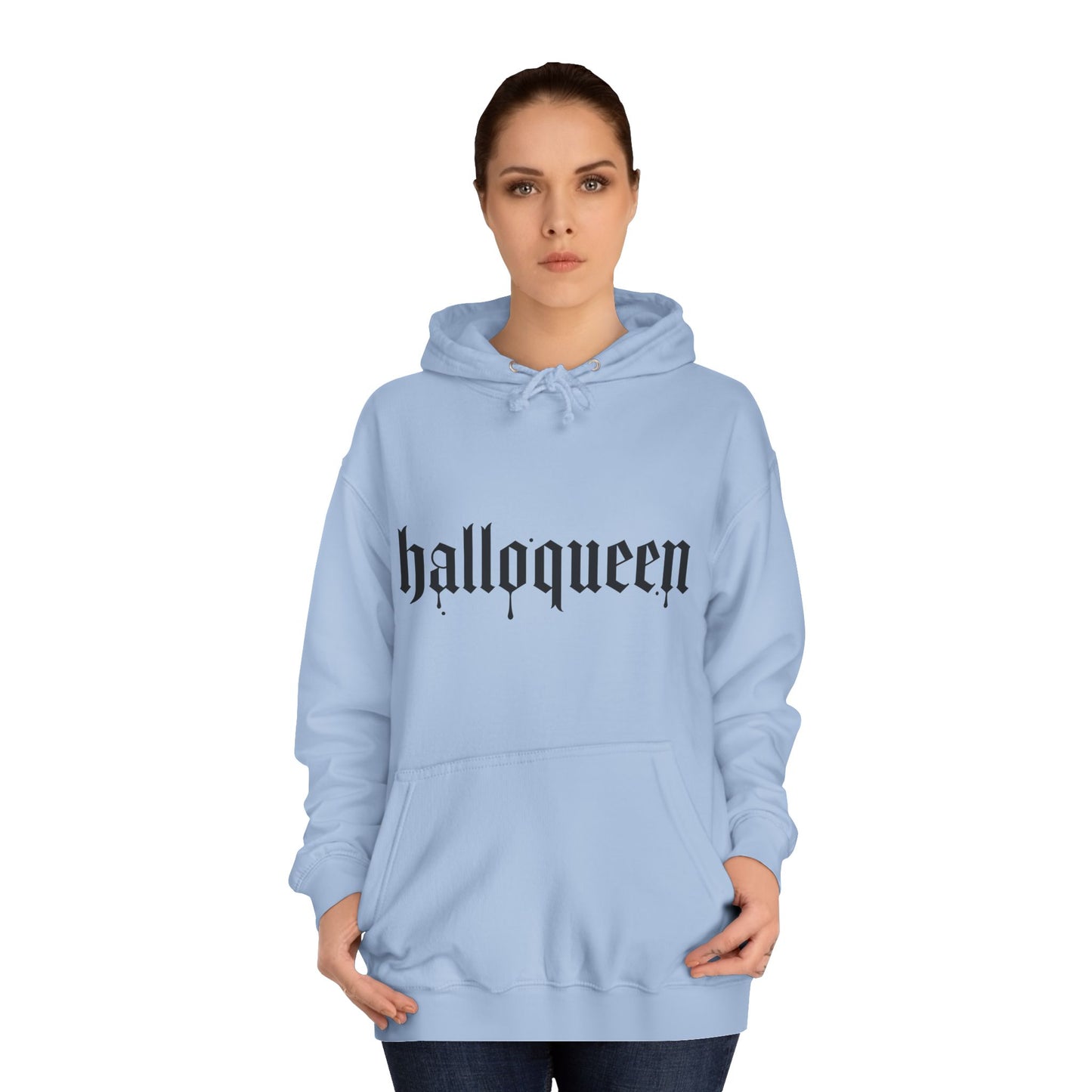 Hus41 College Hoodie – Spooky Season Halloqueen