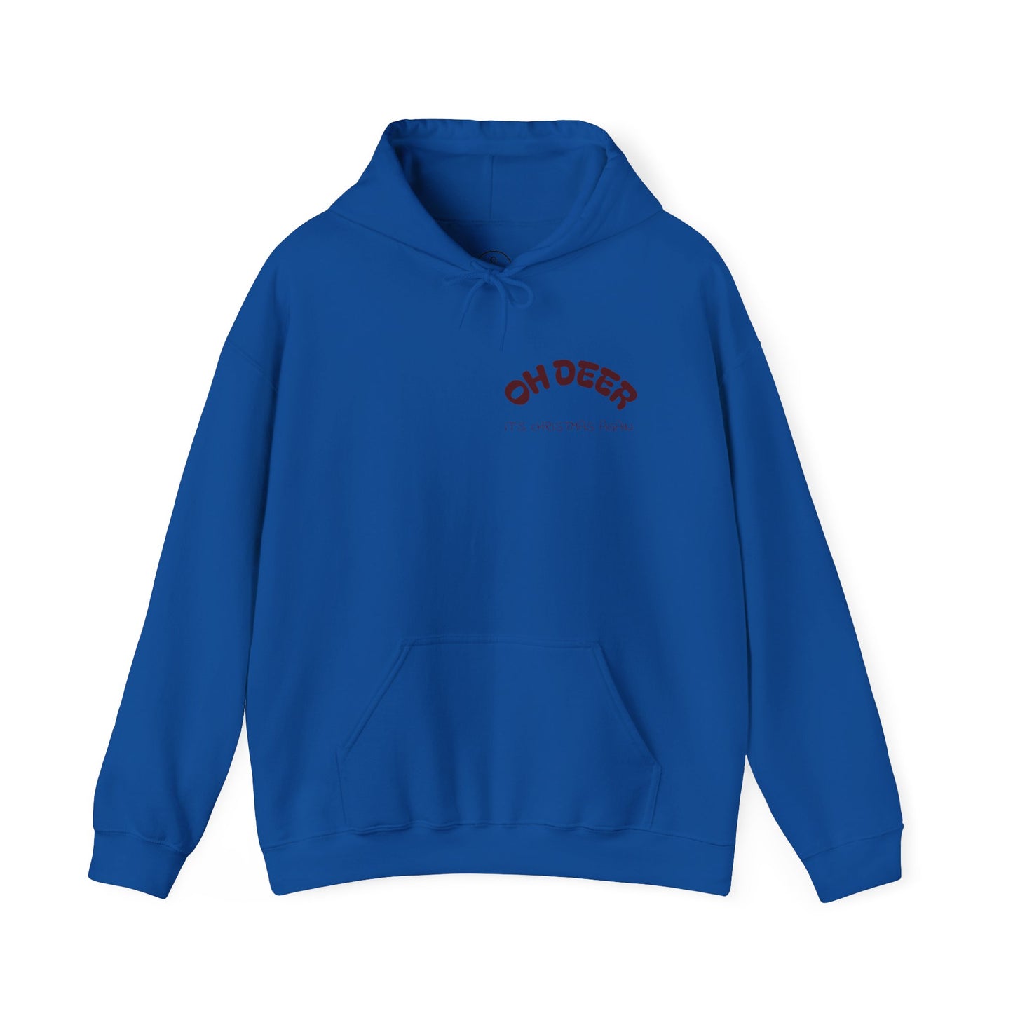 Hus41 Unisex Sweatshirt Hoodie - OH DEER Jultröja