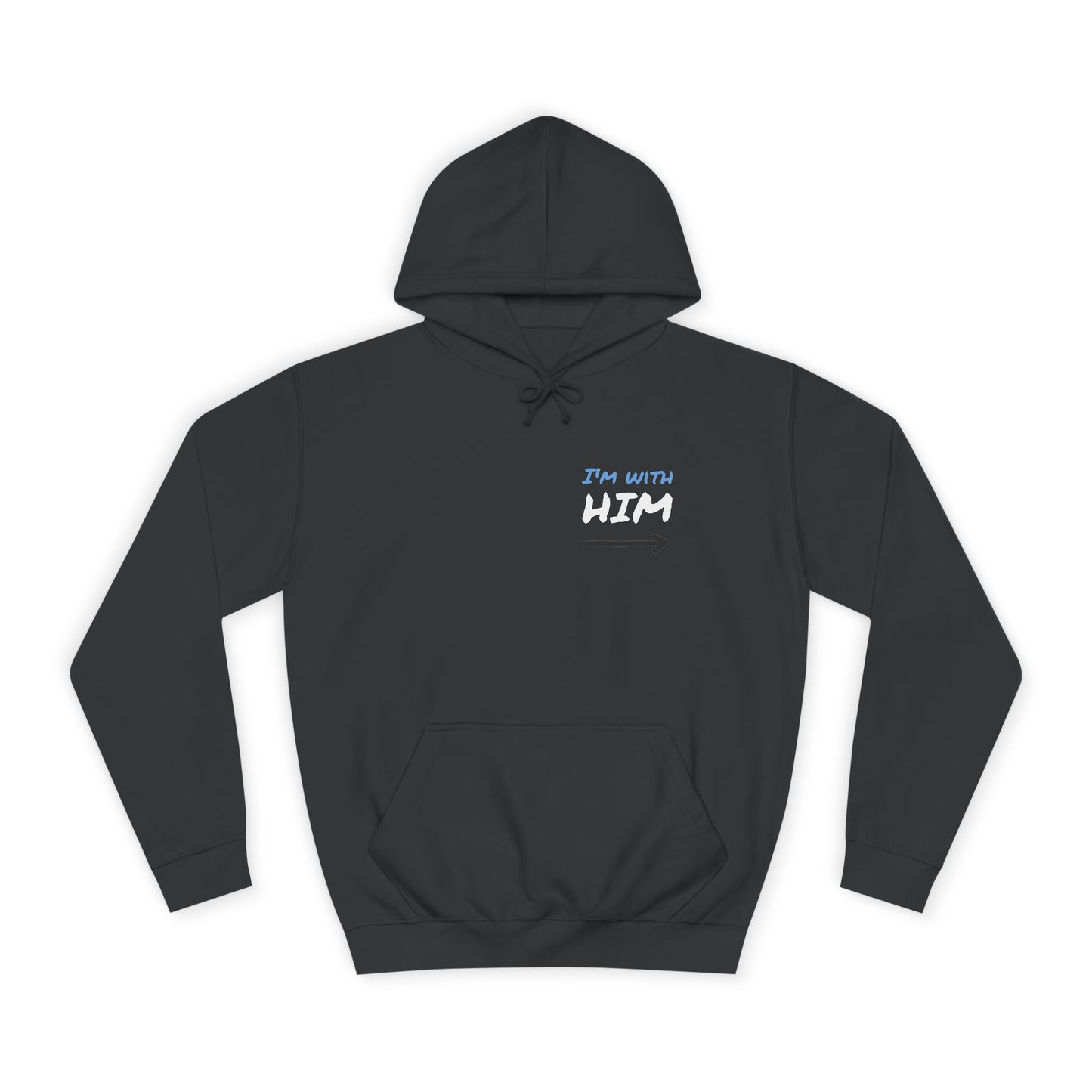 Hus41 College Hoodie - Love you with all my butt