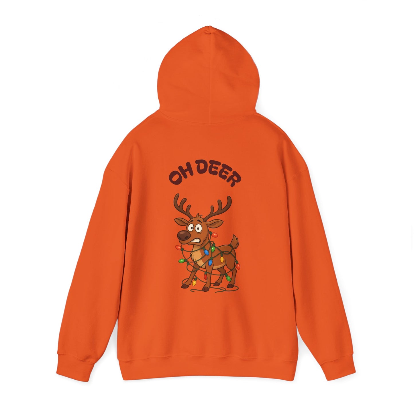 Hus41 Unisex Sweatshirt Hoodie - OH DEER Jultröja