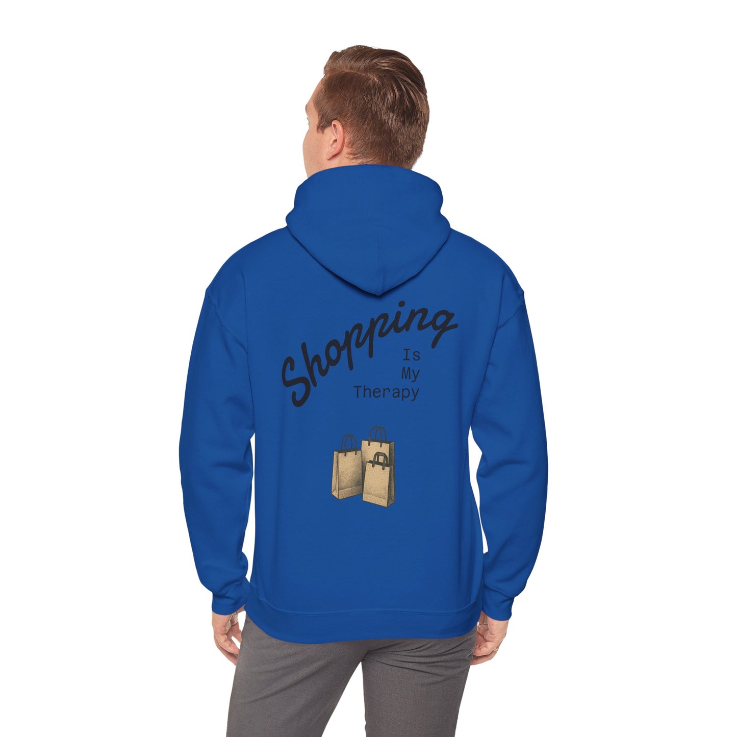 Hus41 Unisex Sweatshirt Hoodie - Shopping is my therapy