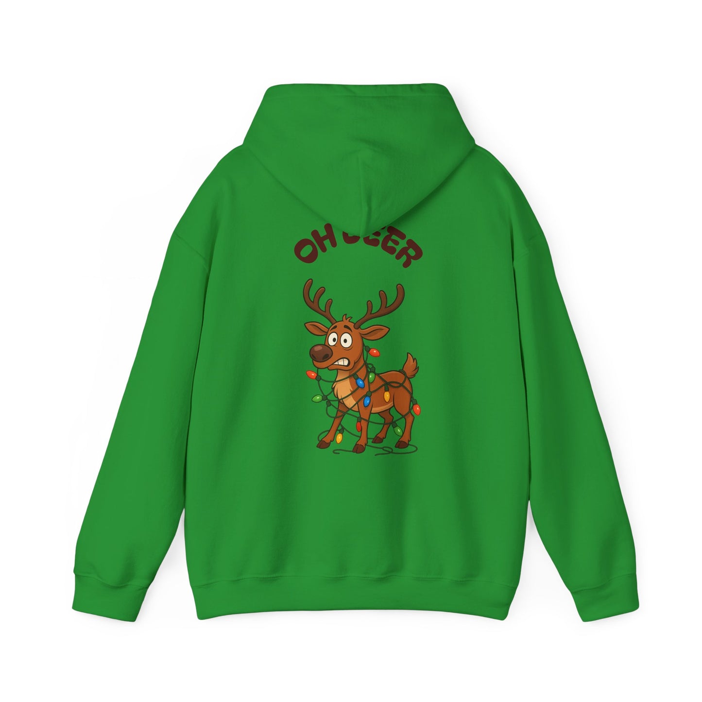 Hus41 Unisex Sweatshirt Hoodie - OH DEER Jultröja