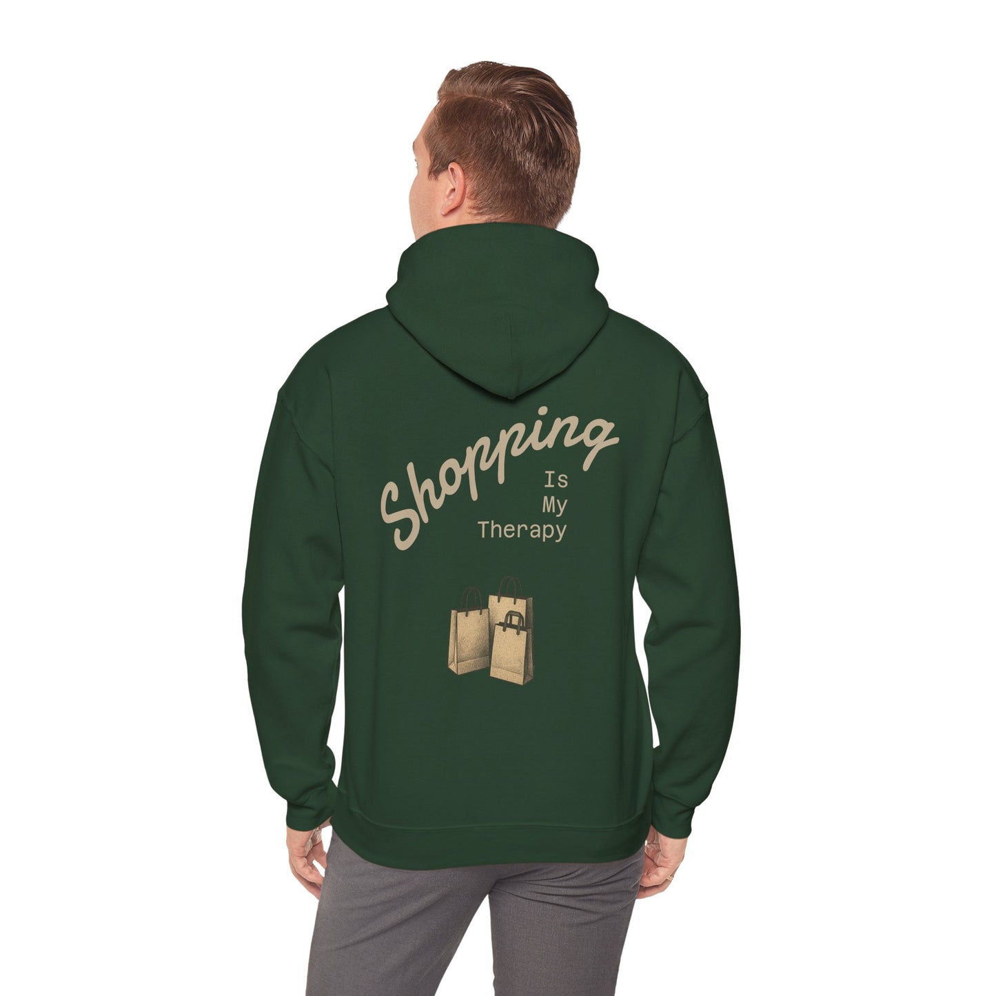 Hus41 Unisex Sweatshirt Hoodie - Shopping is my therapy