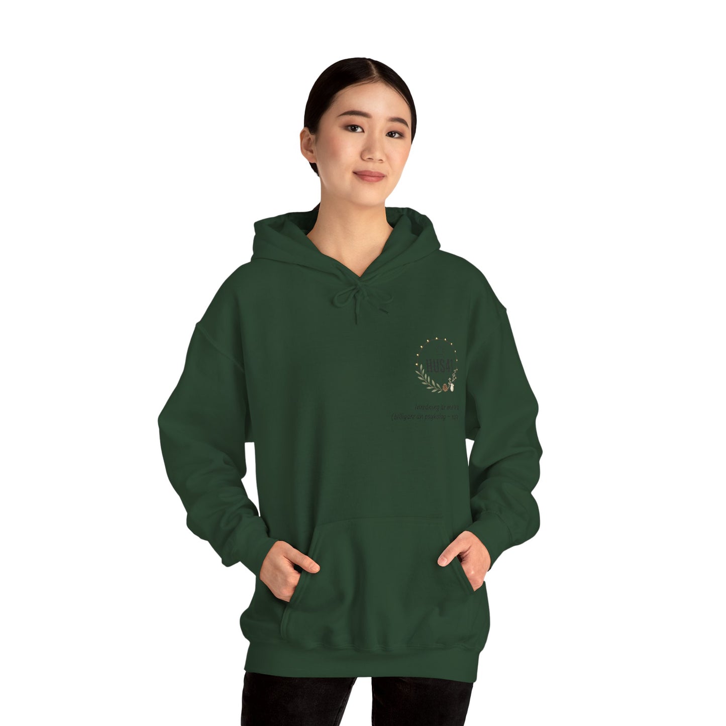Hus41 Unisex Sweatshirt Hoodie - Inredning är min terapi