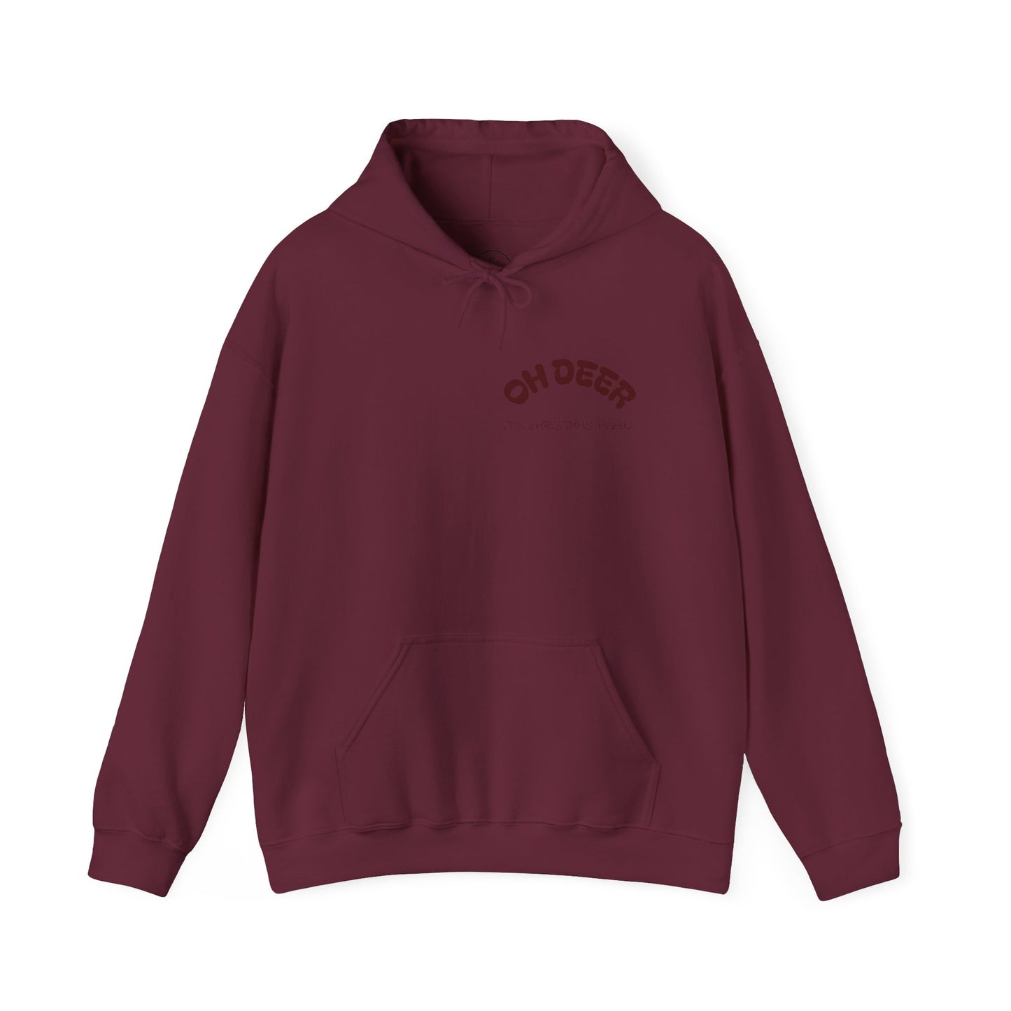 Hus41 Unisex Sweatshirt Hoodie - OH DEER Jultröja