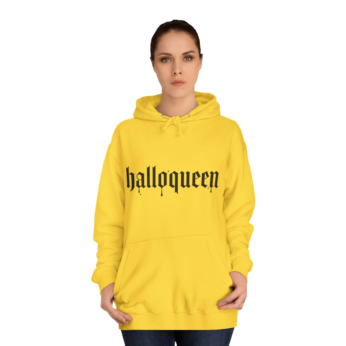 Hus41 College Hoodie – Spooky Season Halloqueen