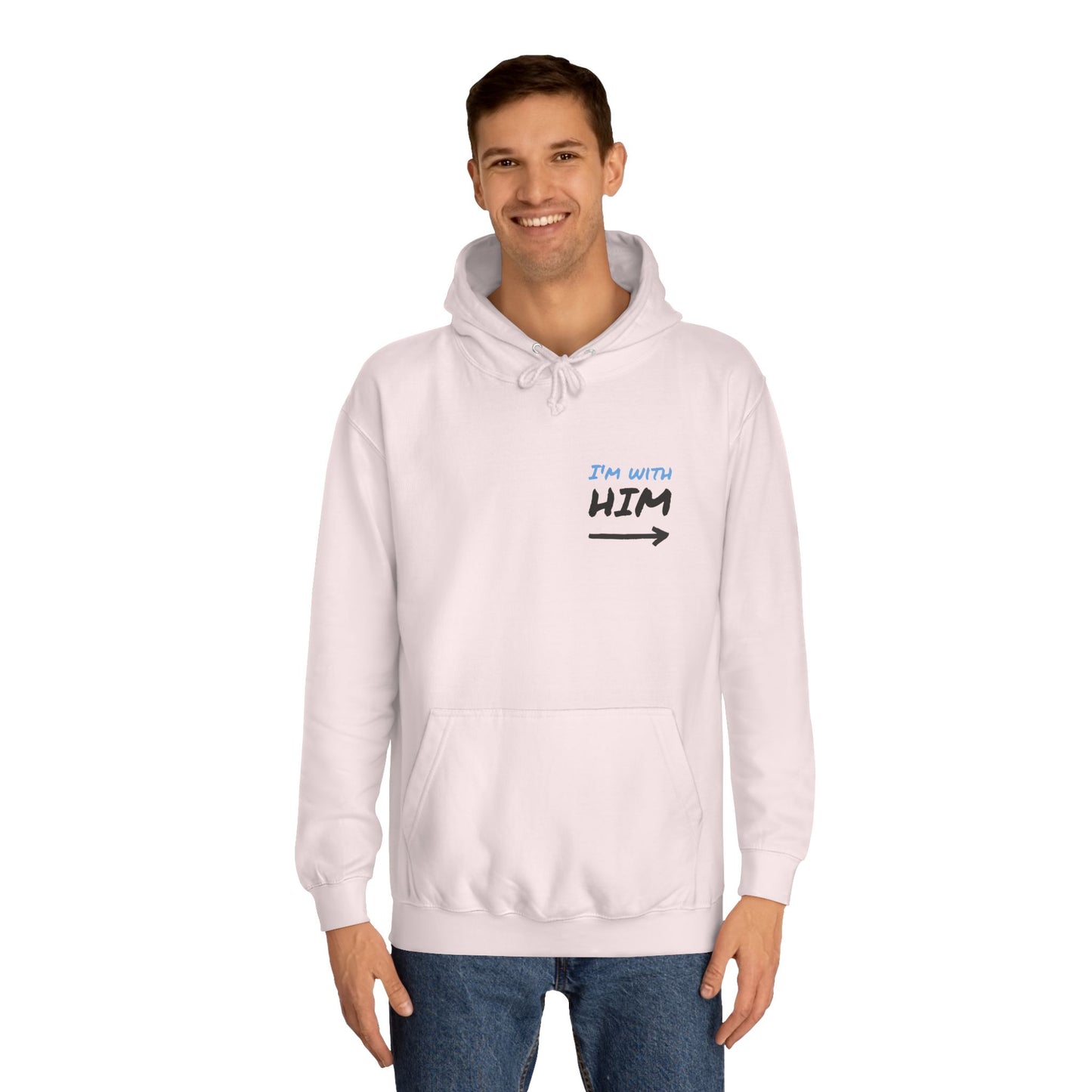 Hus41 College Hoodie - Love you with all my butt