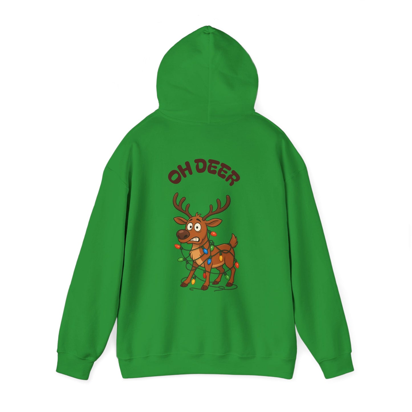 Hus41 Unisex Sweatshirt Hoodie - OH DEER Jultröja