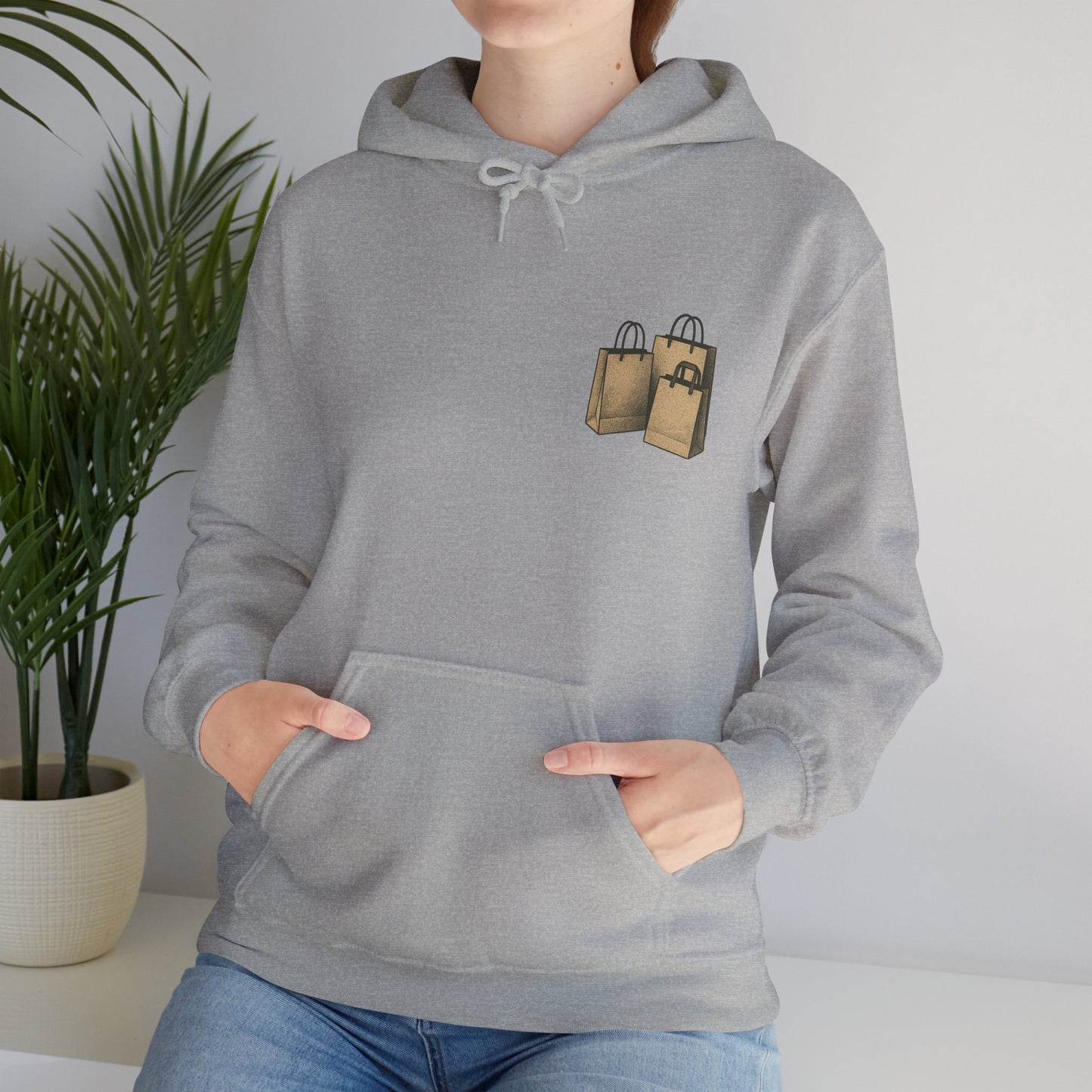 Hus41 Unisex Sweatshirt Hoodie - Shopping is my therapy