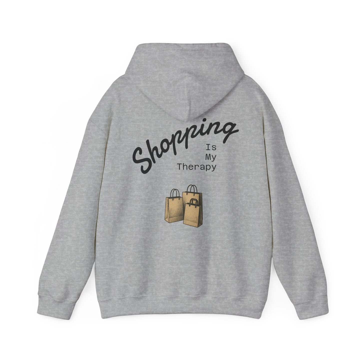 Hus41 Unisex Sweatshirt Hoodie - Shopping is my therapy