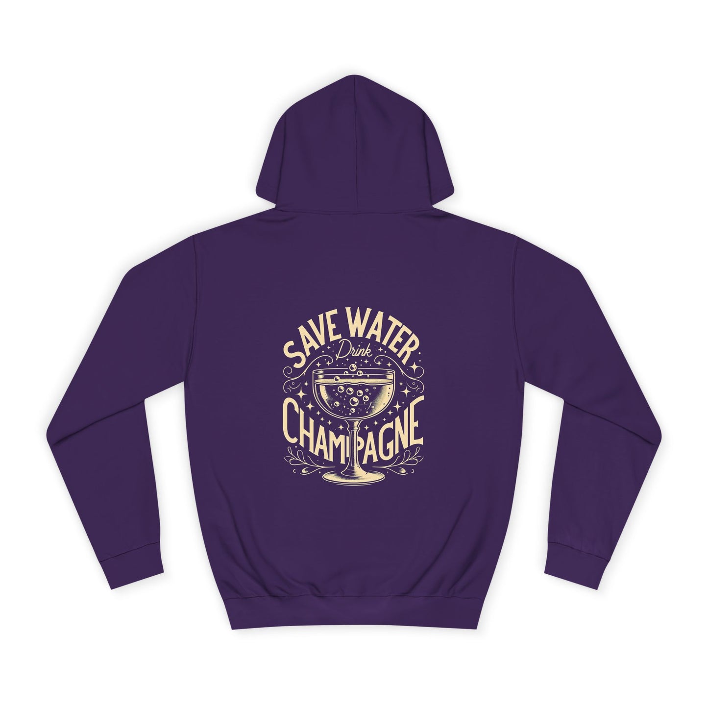Unisex College Hoodie - Champagne Lover