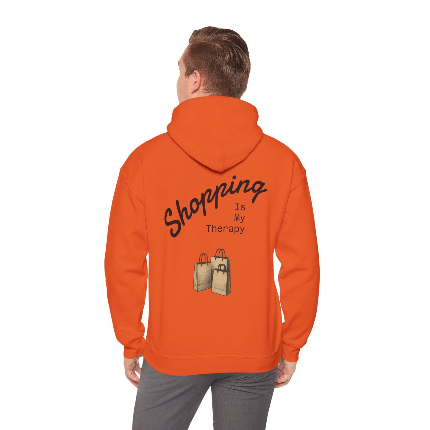 Hus41 Unisex Sweatshirt Hoodie - Shopping is my therapy