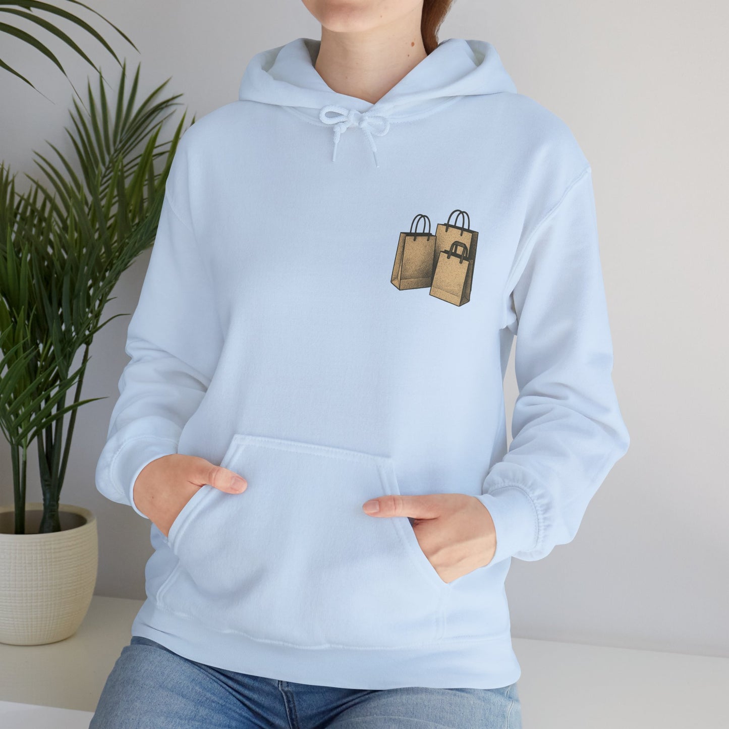 Hus41 Unisex Sweatshirt Hoodie - Shopping is my therapy