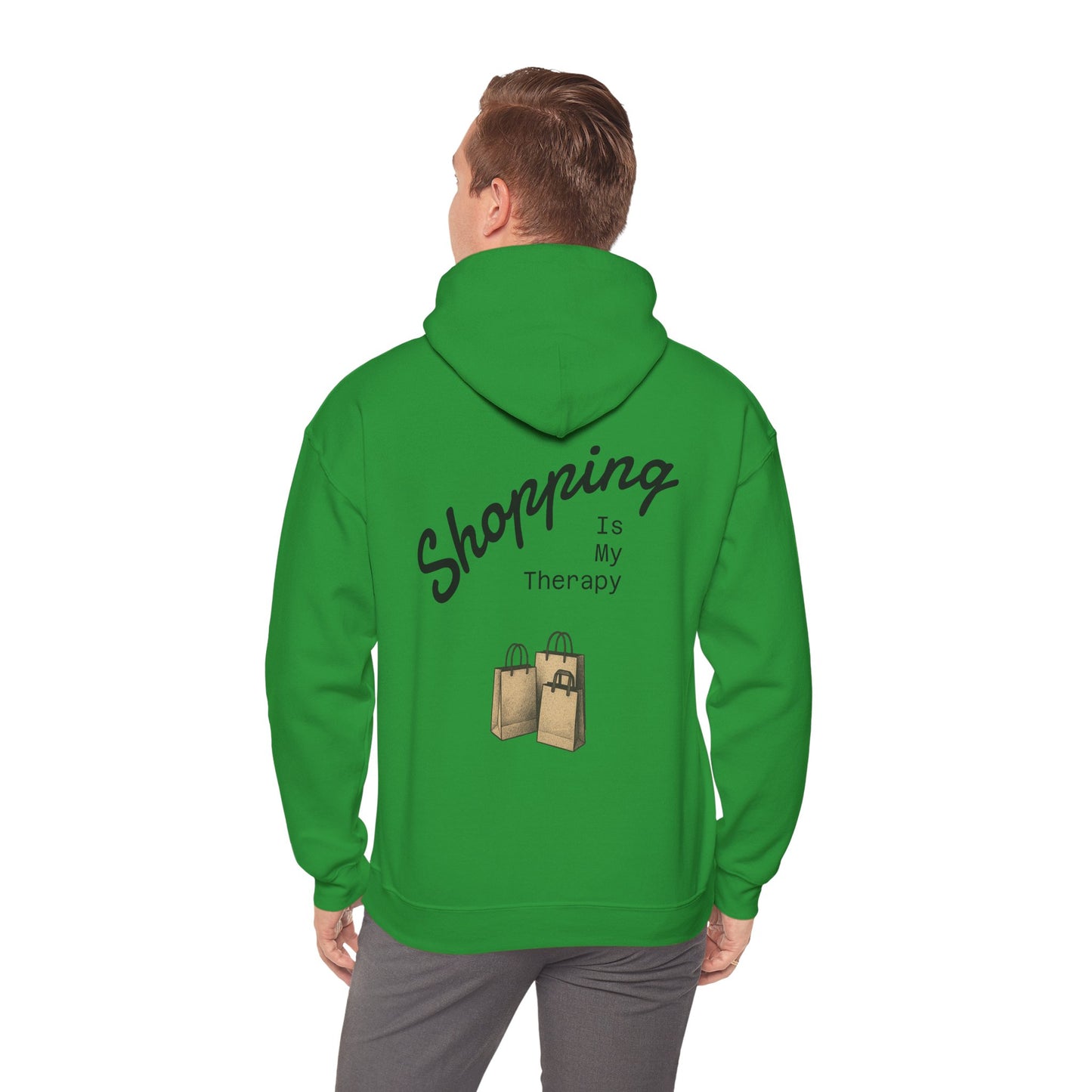Hus41 Unisex Sweatshirt Hoodie - Shopping is my therapy