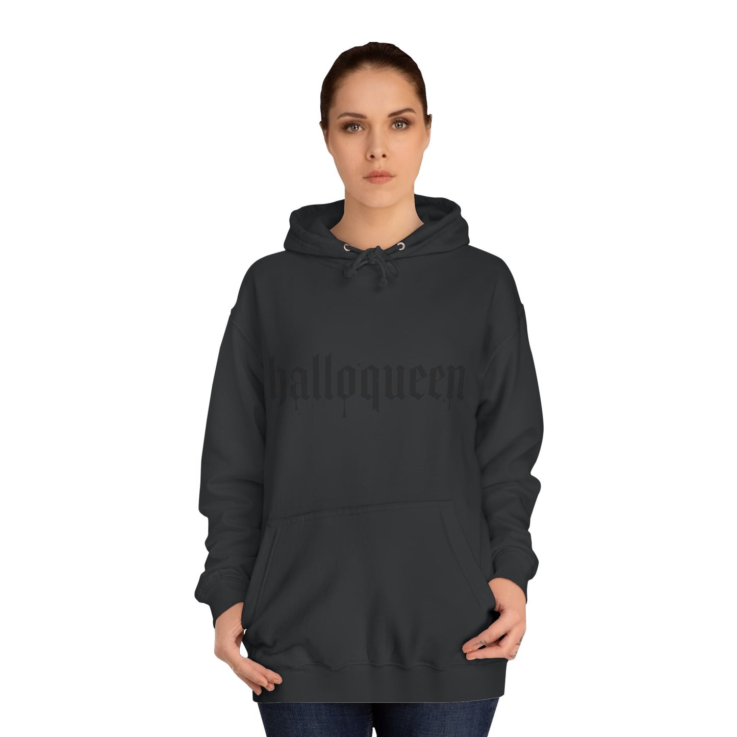 Hus41 College Hoodie – Spooky Season Halloqueen