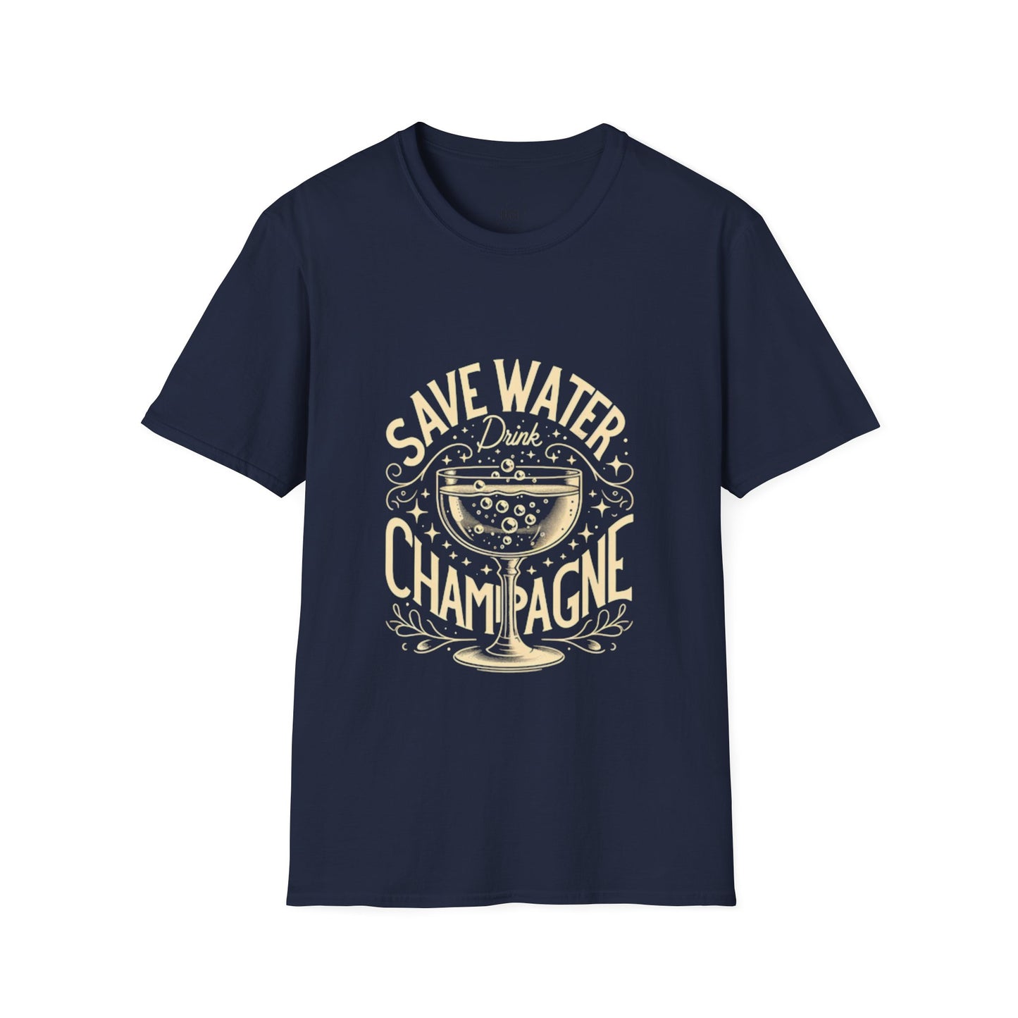 Hus42 T-shirt - Champagne Lover