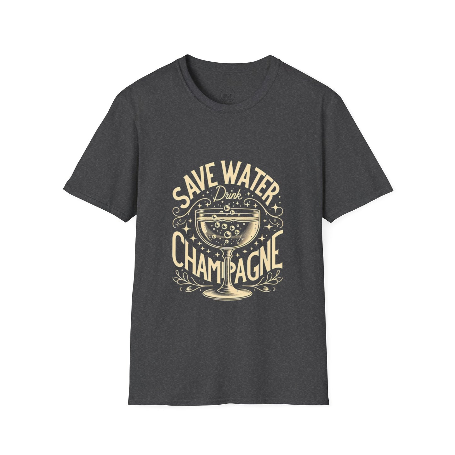 Hus42 T-shirt - Champagne Lover