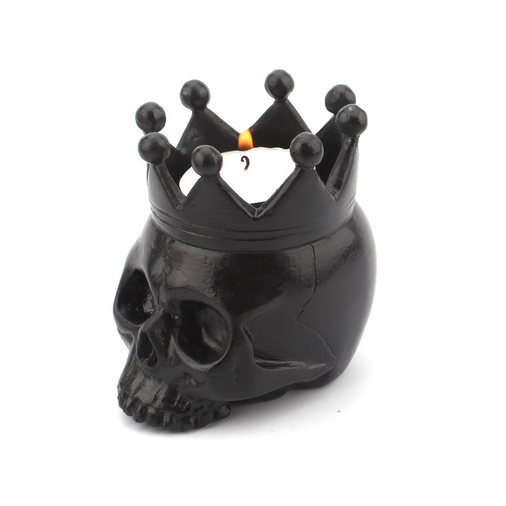 Halloween Dödskalle Ljusstake