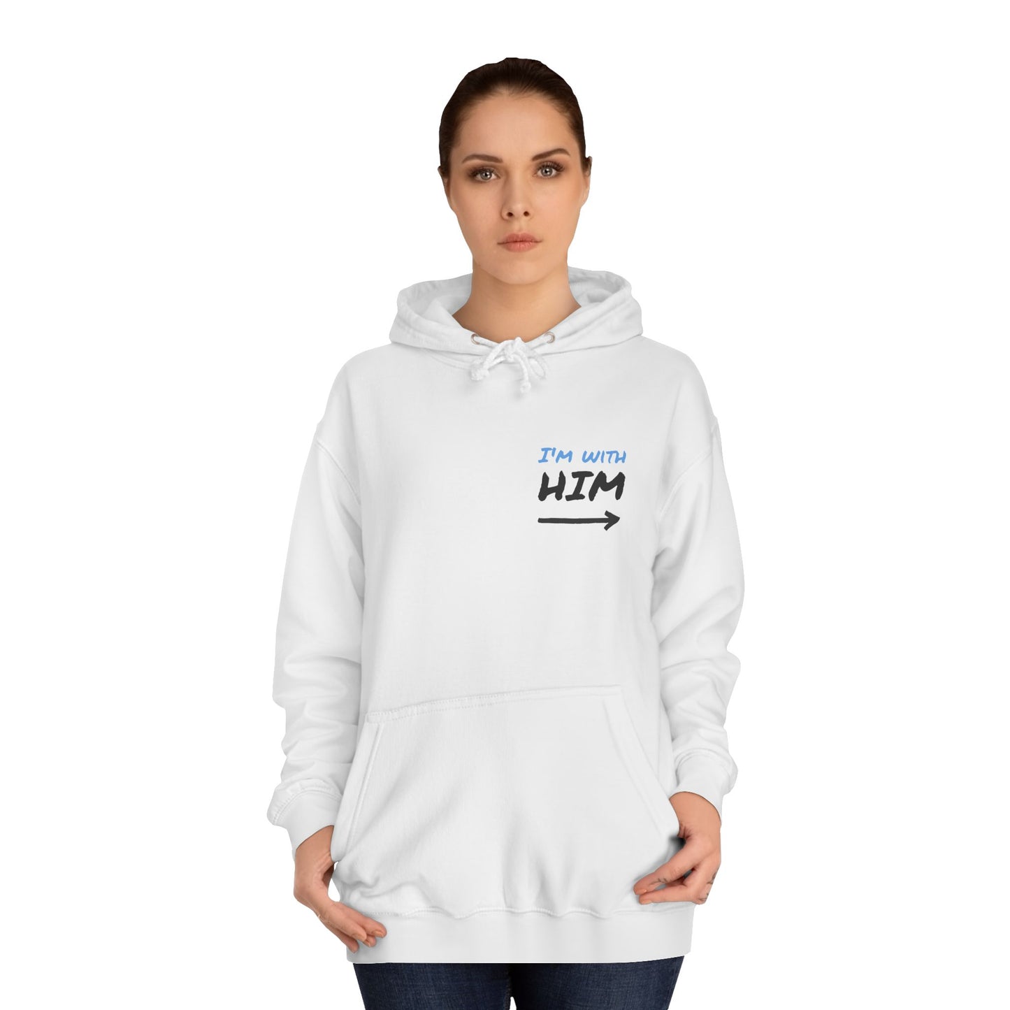 Hus41 College Hoodie - Love you with all my butt