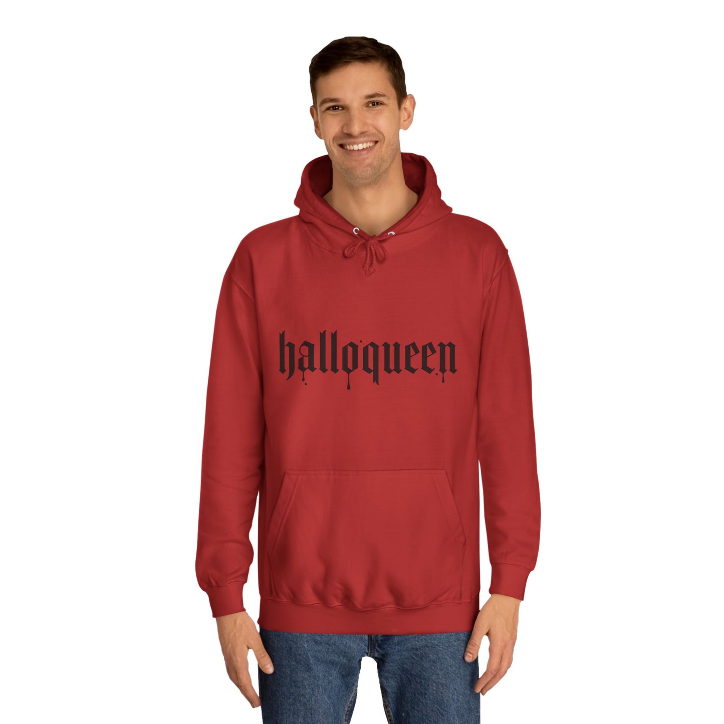 Hus41 College Hoodie – Spooky Season Halloqueen