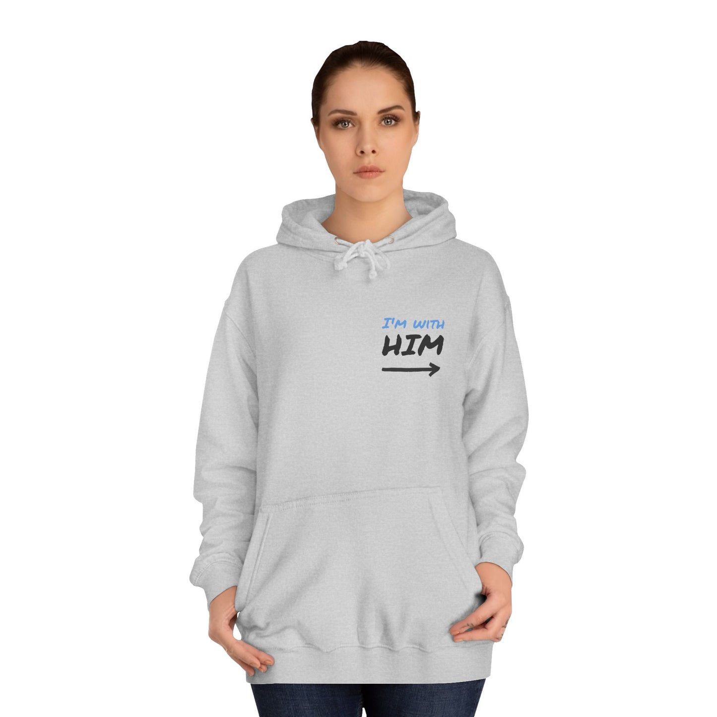 Hus41 College Hoodie - Love you with all my butt