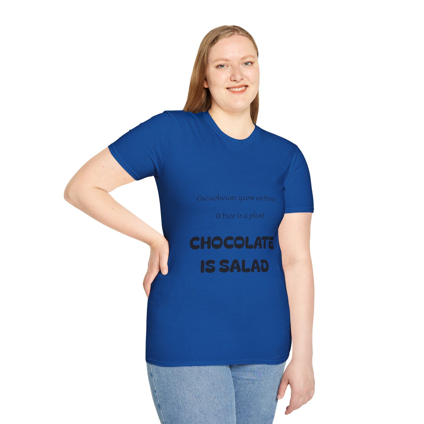 Hus41 T-Shirt - Chocolate is salad