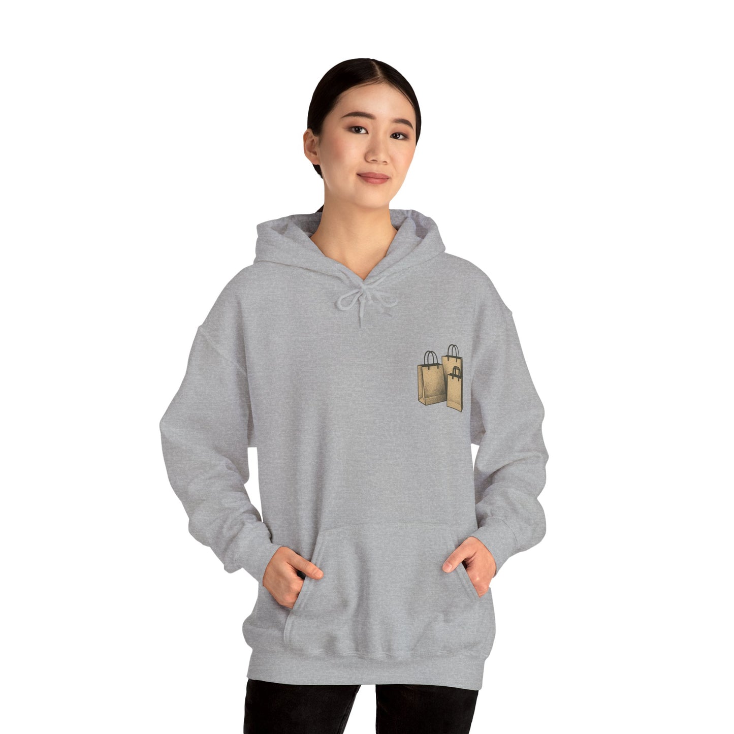 Hus41 Unisex Sweatshirt Hoodie - Shopping is my therapy