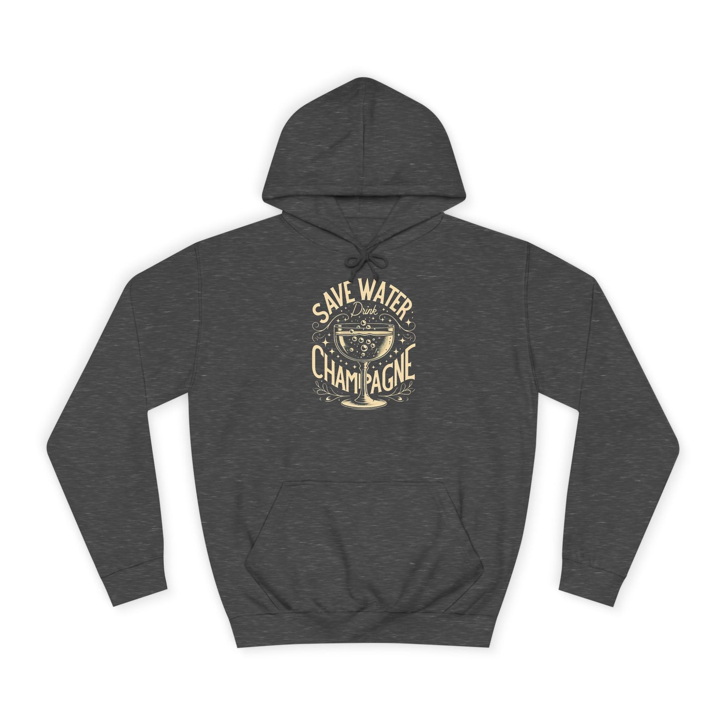 Unisex College Hoodie - Champagne Lover