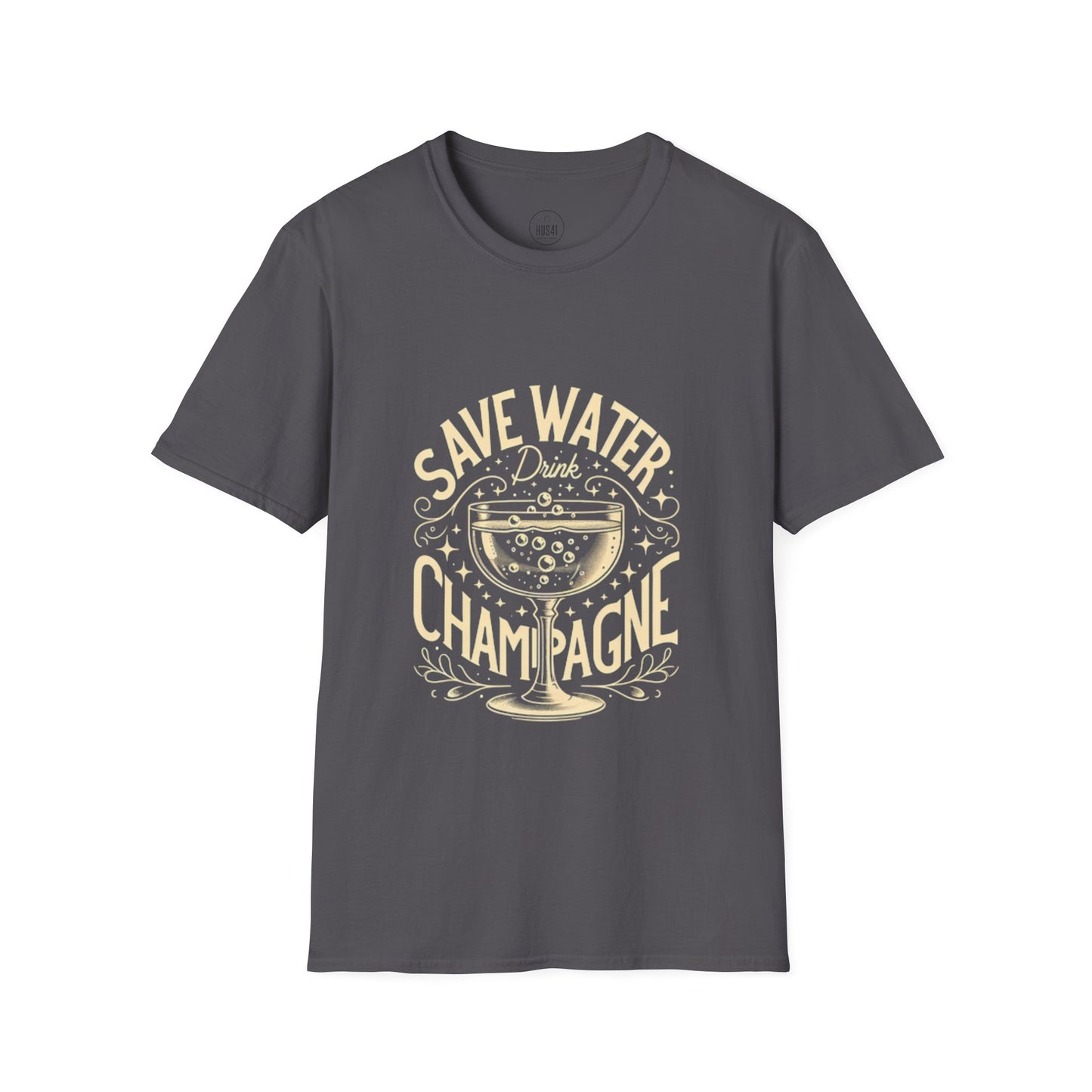 Hus42 T-shirt - Champagne Lover