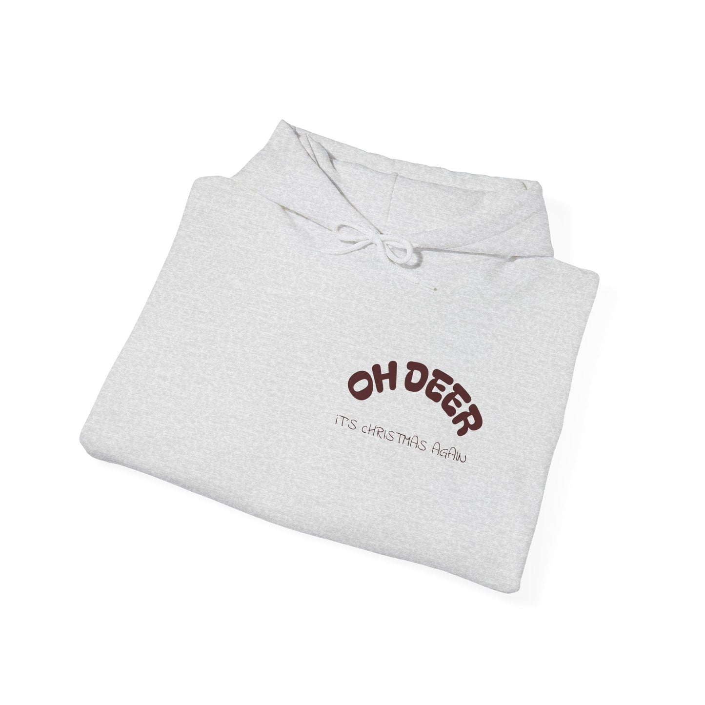 Hus41 Unisex Sweatshirt Hoodie - OH DEER Jultröja