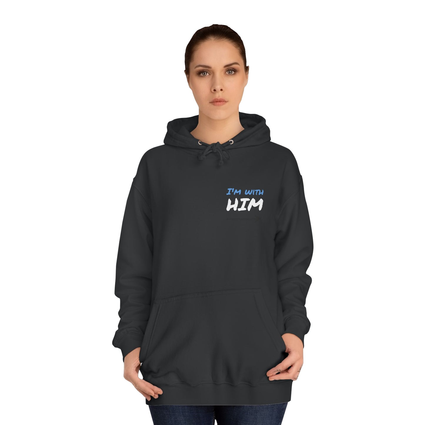 Hus41 College Hoodie - Love you with all my butt