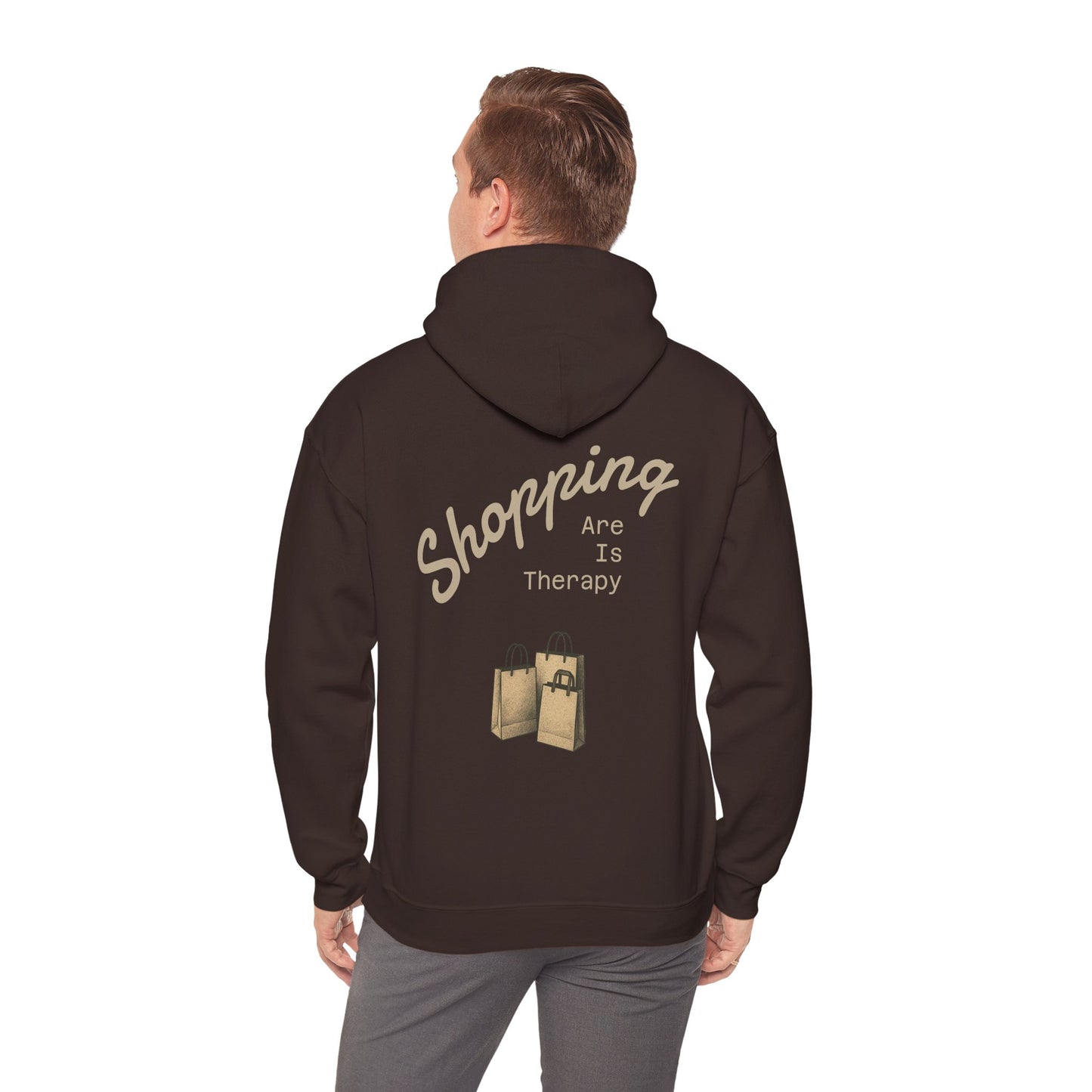 Hus41 Unisex Sweatshirt Hoodie - Shopping is my therapy